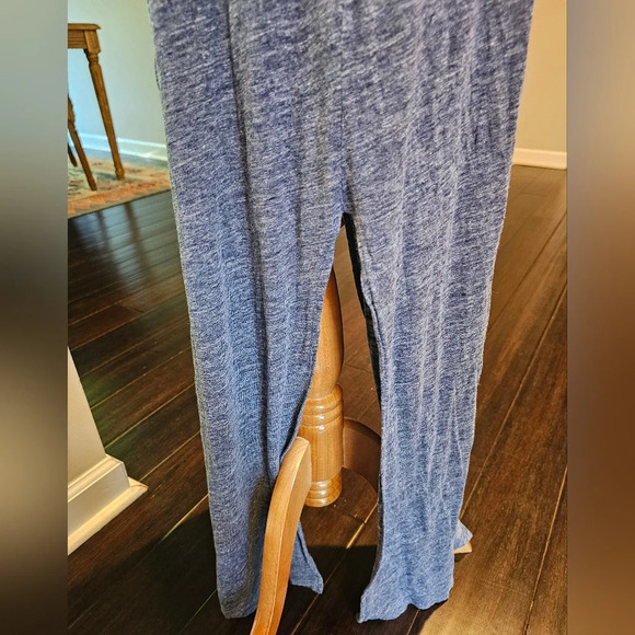 Anthropologie 34°N 118W° •Size Small• Benna Maxi Dress 100% Linen Blue Space Die - Picture 6 of 12